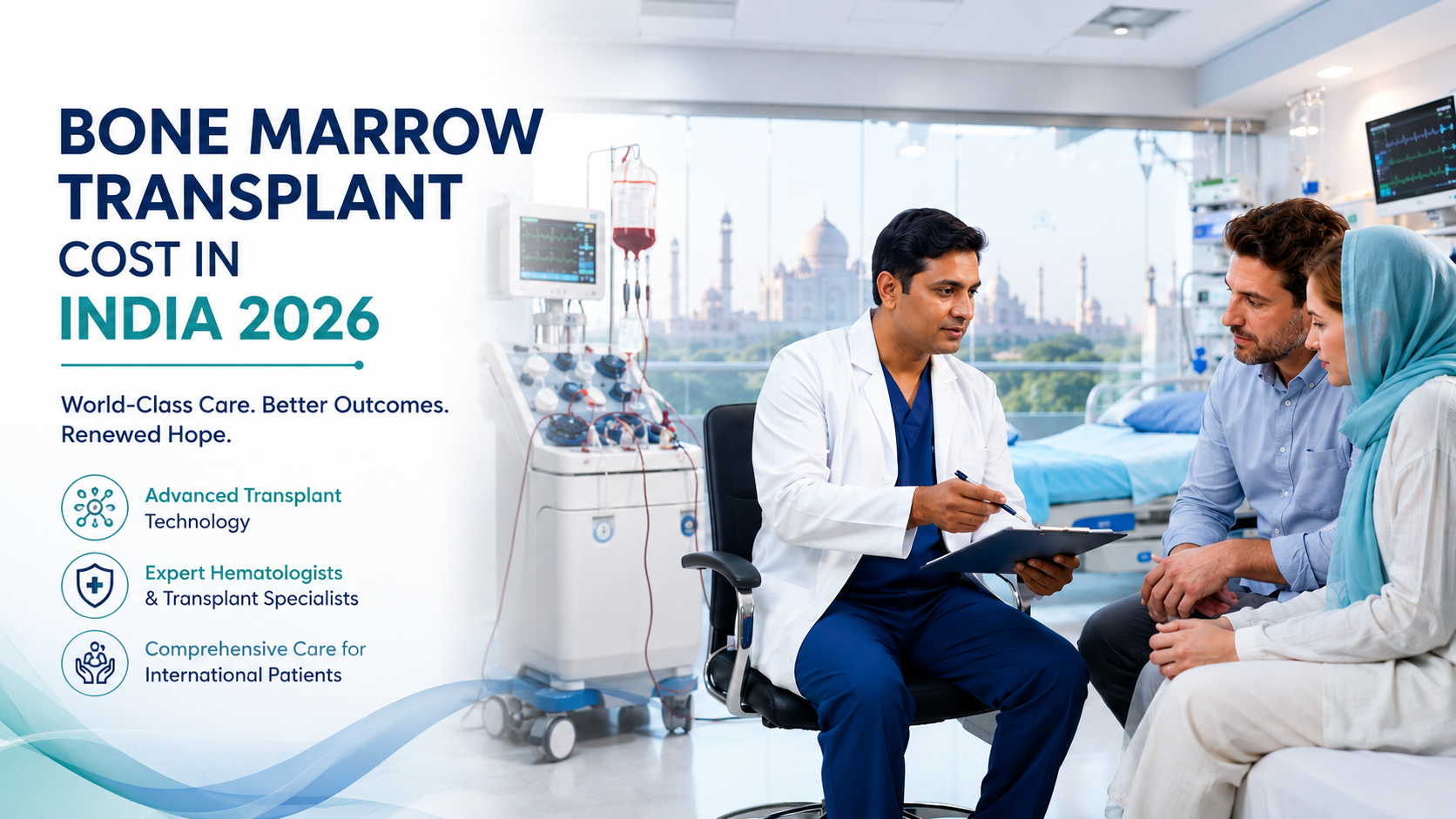 Bone Marrow Transplant Cost in India (2026): Full Breakdown for International Families